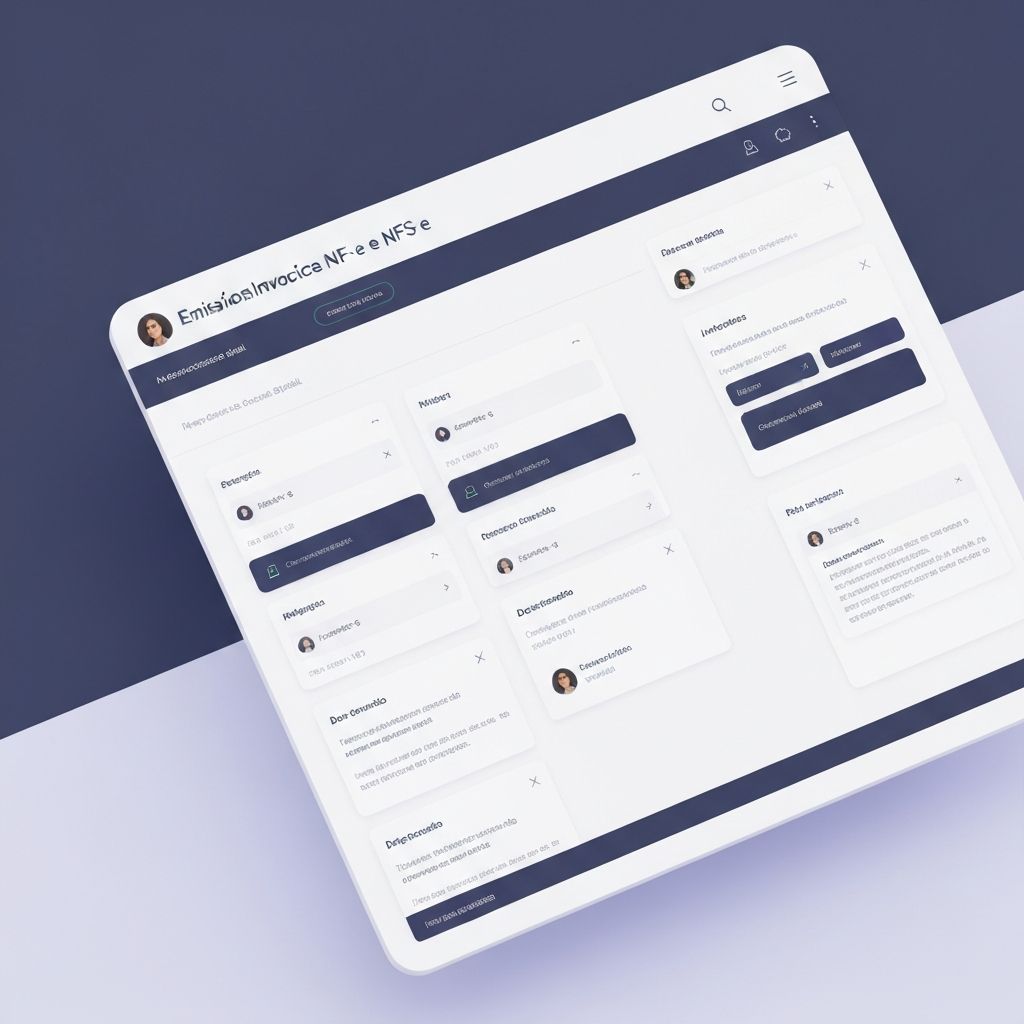 Emissão de notas fiscais